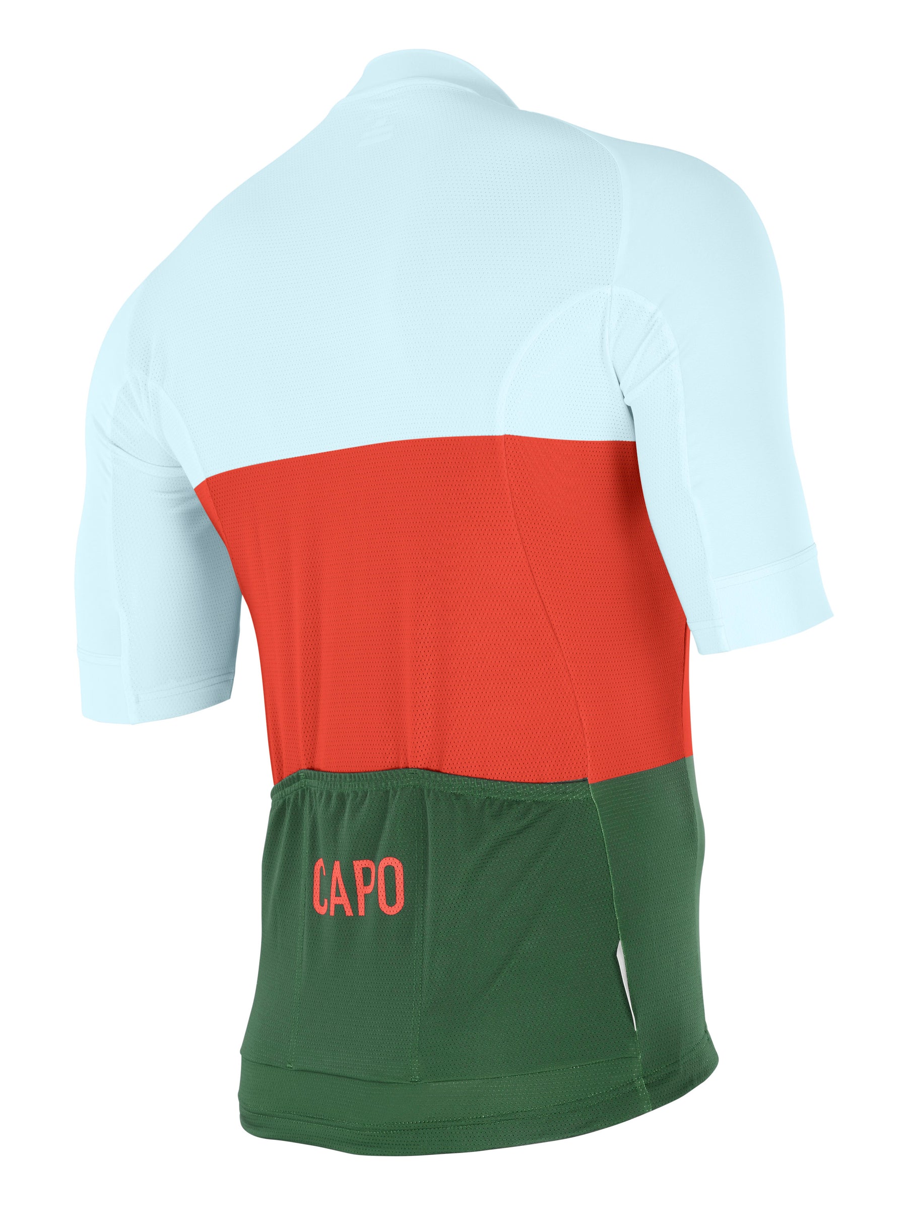 SC Stripe Jersey - Light Blue/Red/Green