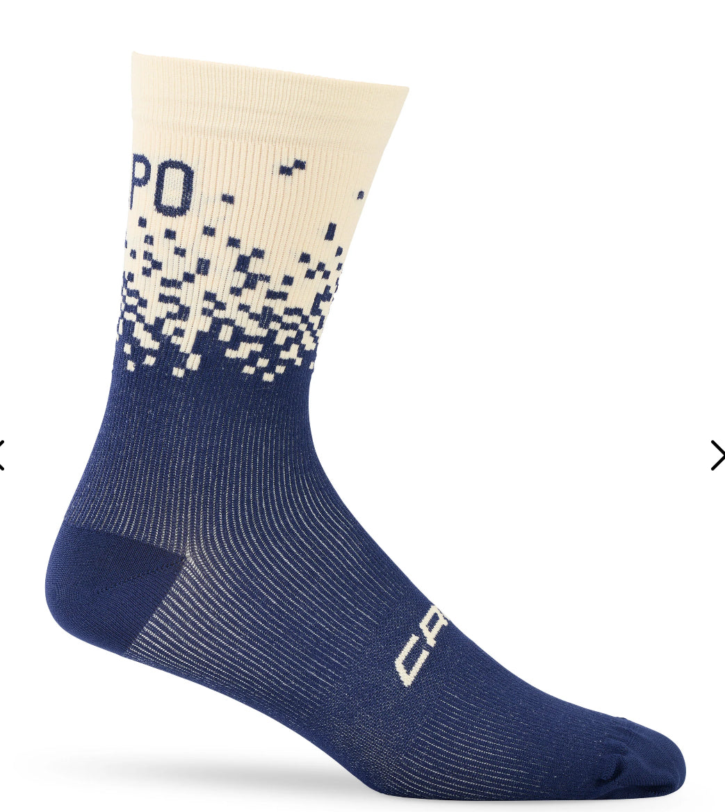 Active Q Skin Sock Navy/Cream Fade 18cm