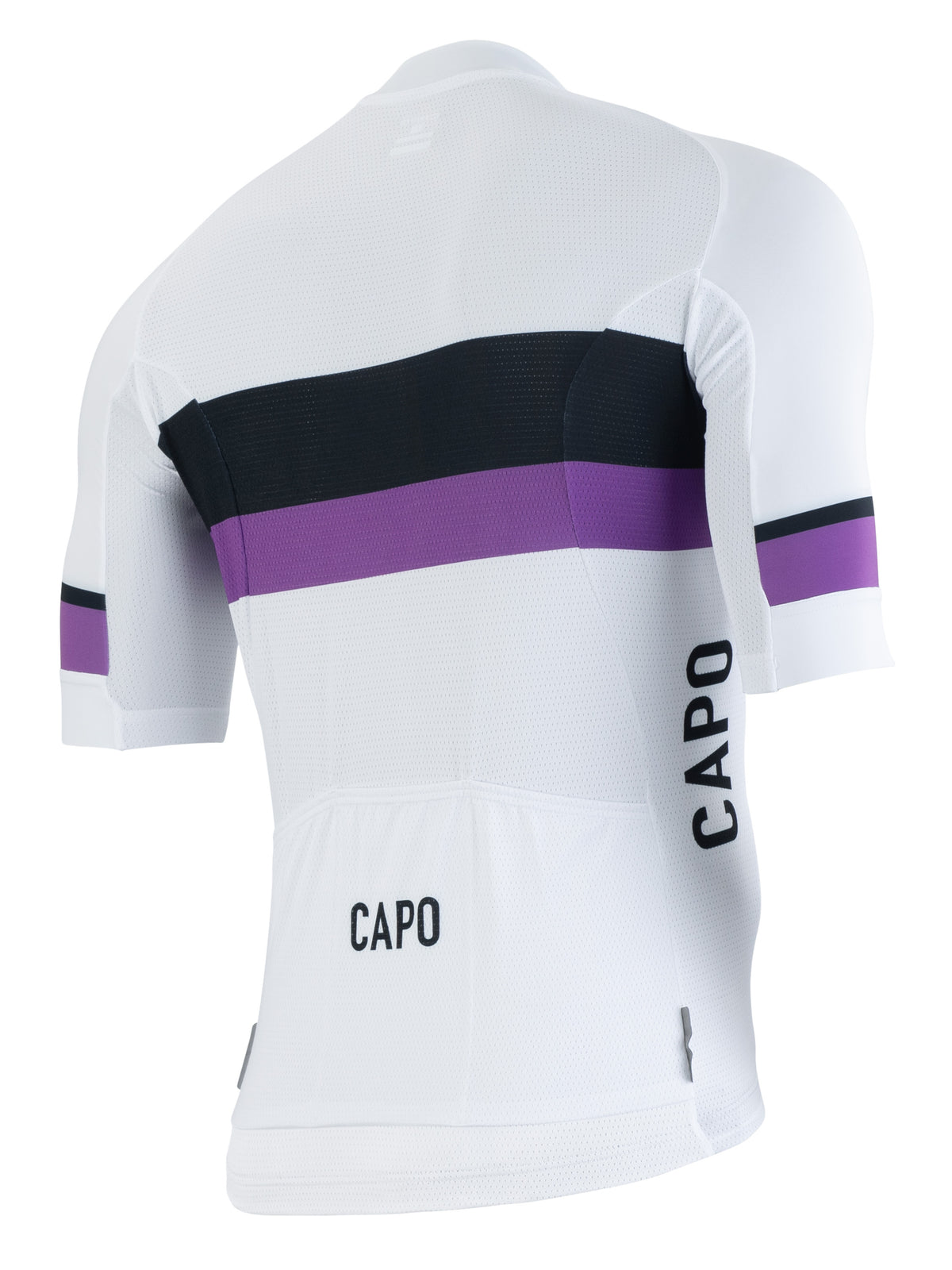 SC Race Stripe Jersey - White/Purple
