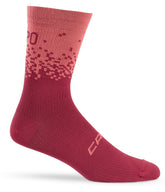 Active Q Skin Sock Cherry/Pink Fade 18cm